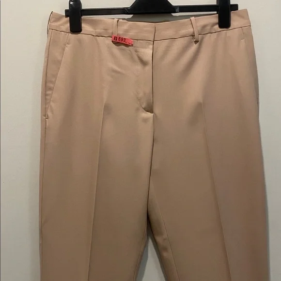 Maison Margiela Beige Dress Pants Wool Size IT 46 High Rise - Picture 3 of 16